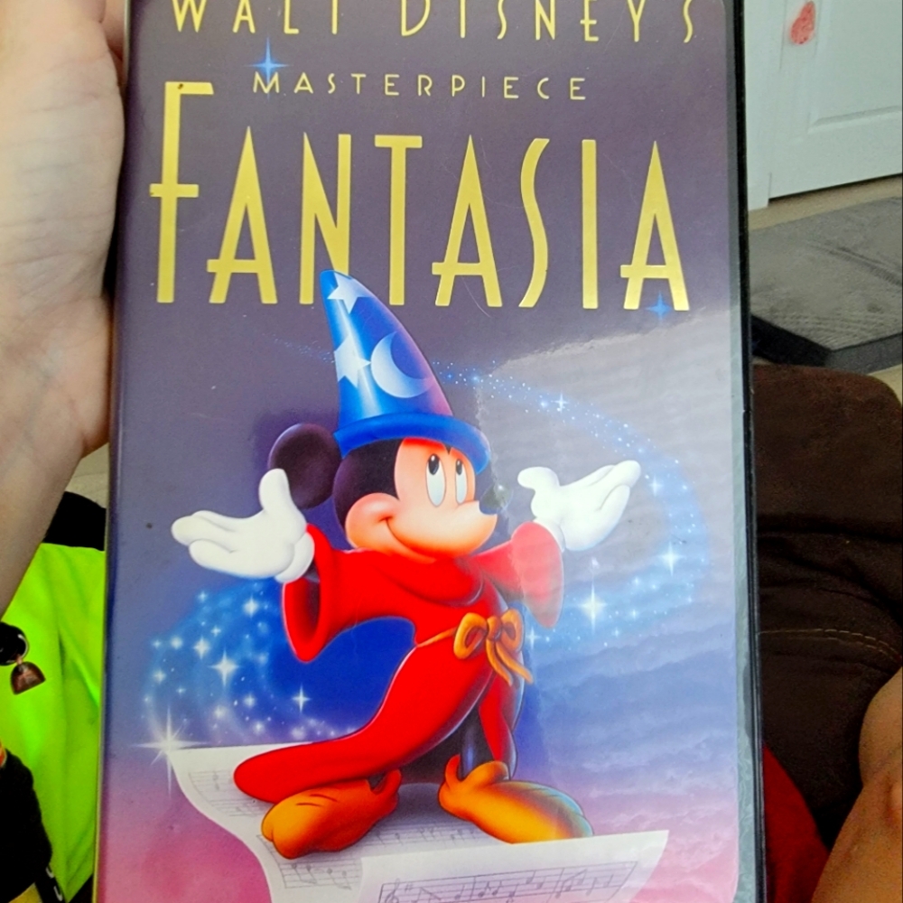 FANTASIA DIAMOND BACK DISNEY MASTERPIECE VHS